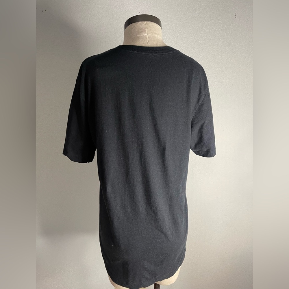 Nike Black Graphic “JUST DO IT” T-Shirt | Men’s L | Iconic Athletic Streetwear - Picture 3 of 7